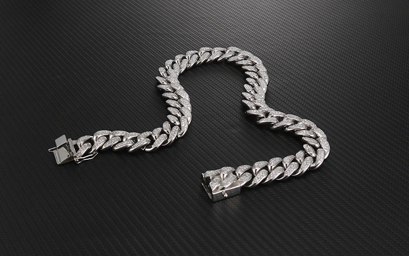Hip-hop Chunky Titanium Steel Necklace For Men Vera Lux