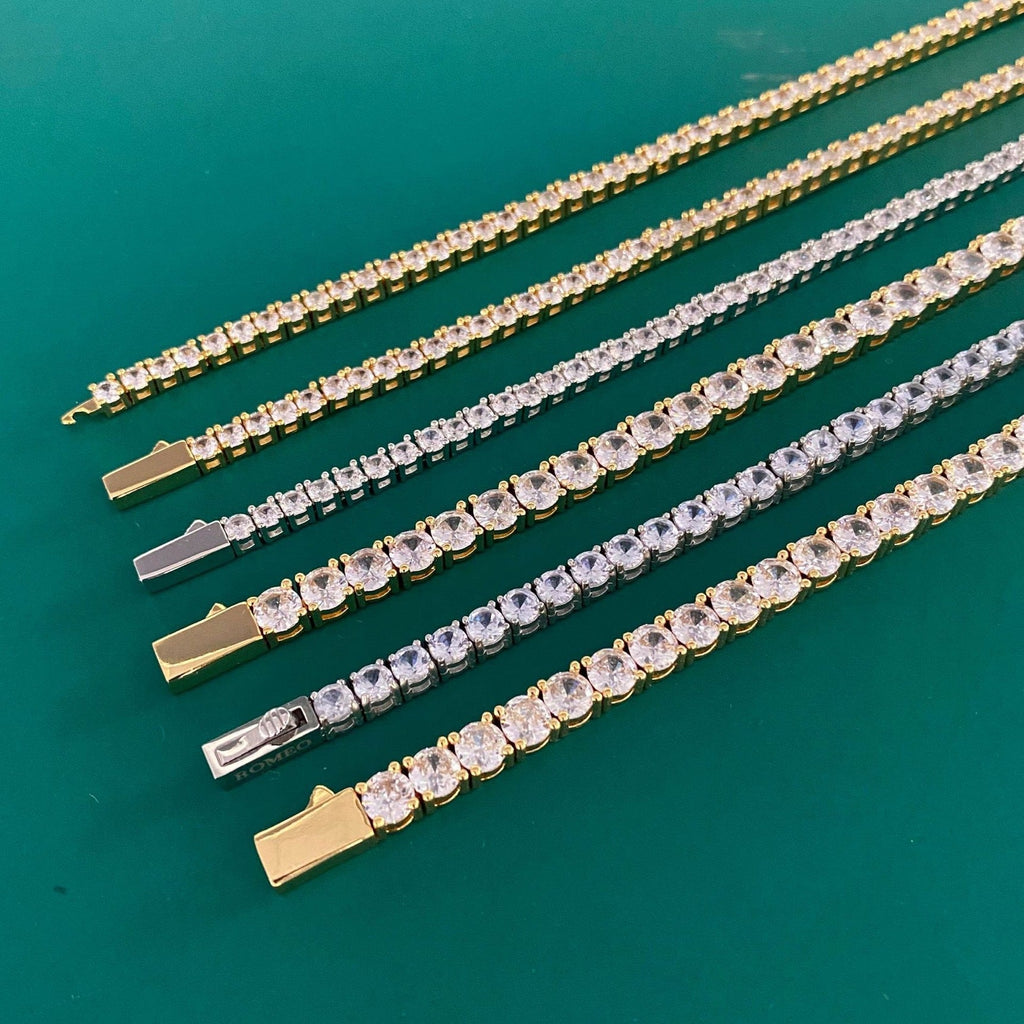 Stainless Steel Titanium Steel Zircon Bracelet Vera Lux