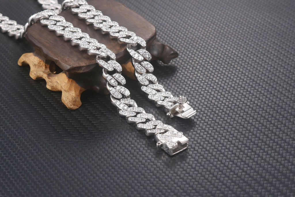 Cuban Titanium Steel Necklace For Men Vera Lux