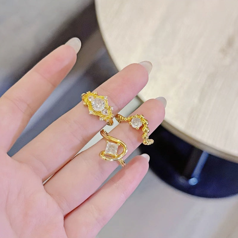 Womens Versatile Trendy Niche Ring Vera Lux