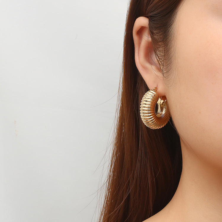 Trendy Women's Vintage Wave Earrings Vera Lux