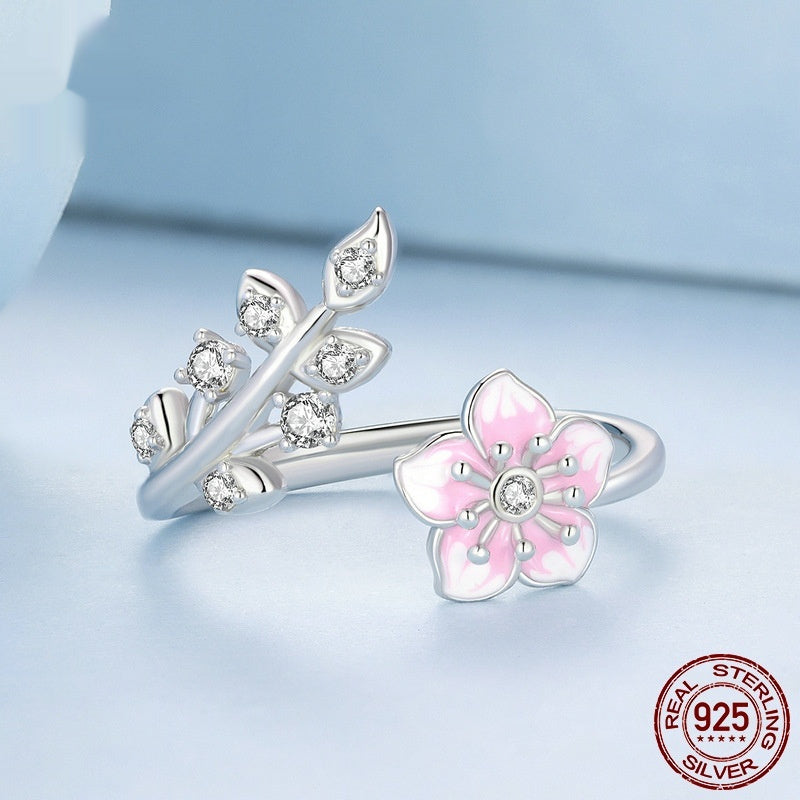 S925 Sterling Silver Open Adjustable Ring Vera Lux
