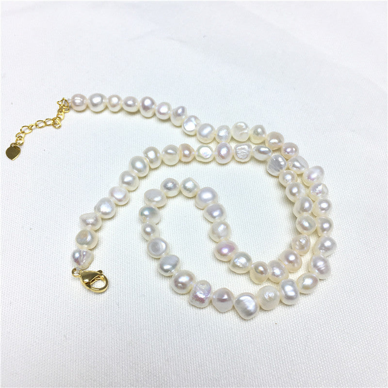 New Freshwater Baroque Pearl Necklace Vera Lux