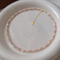 Natural Freshwater Baroque Pearl Necklace Accessory For Women Vera Lux