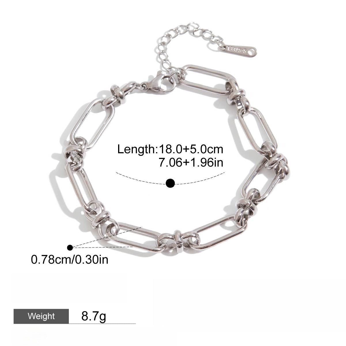 Cuban bracelet light luxury high-end bracelet Vera Lux
