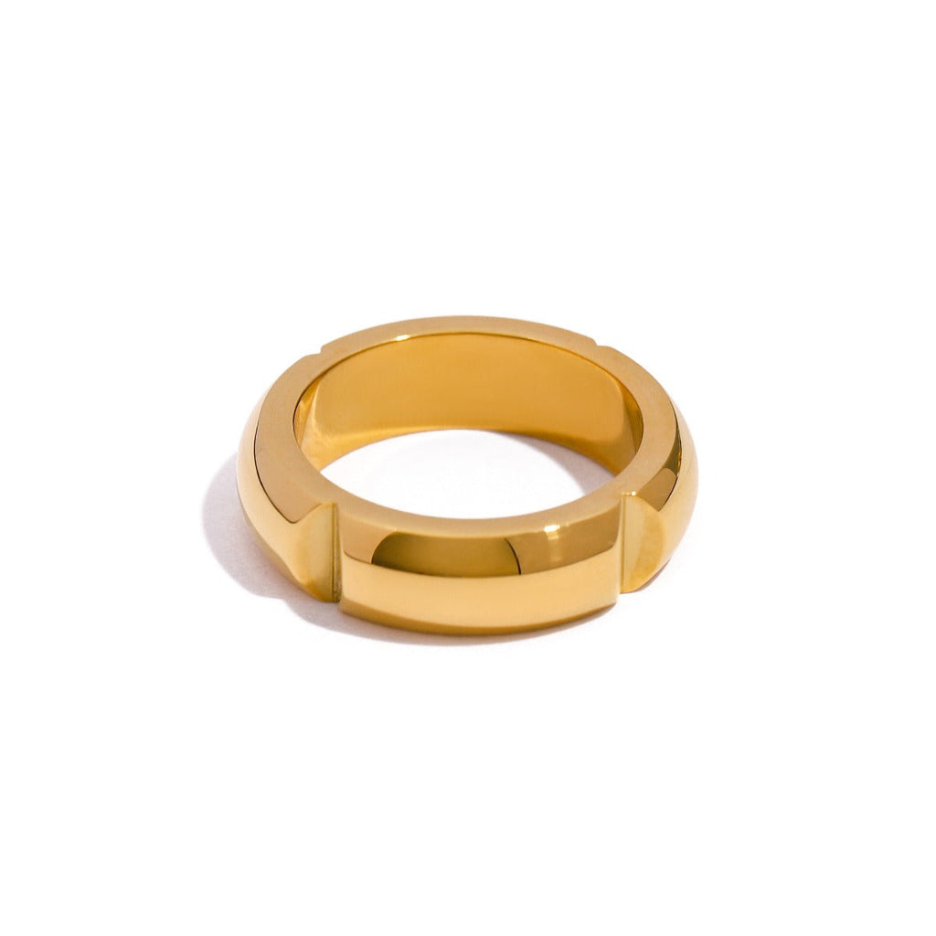 18k gold light luxury high-end ring Vera Lux