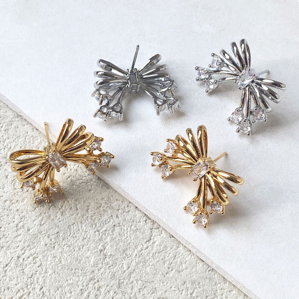Minimalist High-end Butterfly Stud Earrings Vera Lux