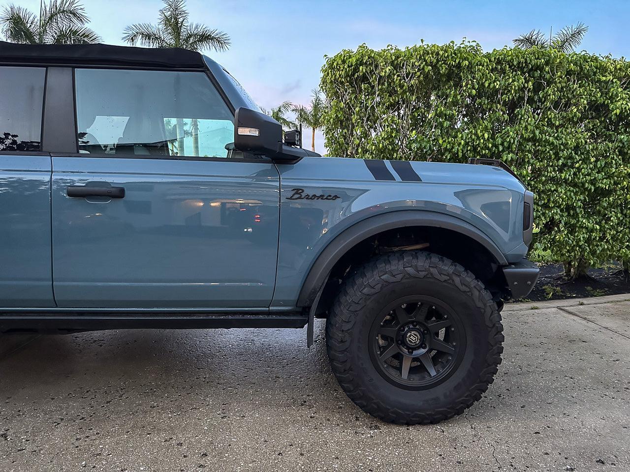 Fender Racing Stripes - 2021+ Bronco (non-Raptor) StickerFab