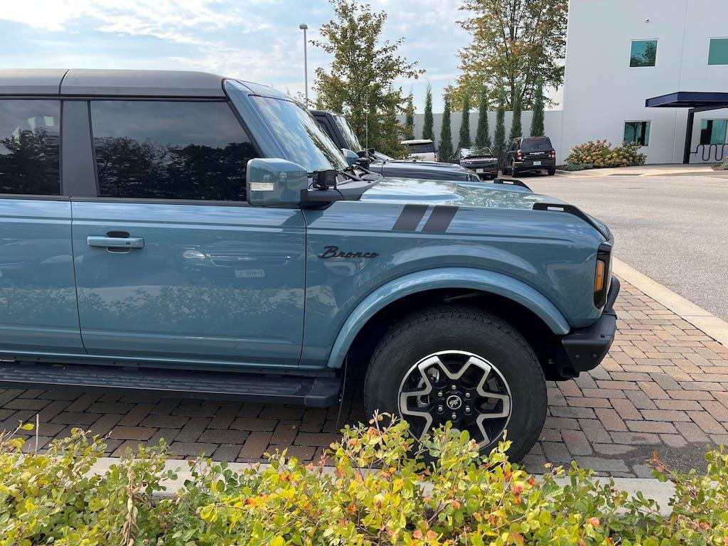 Fender Racing Stripes - 2021+ Bronco (non-Raptor) StickerFab