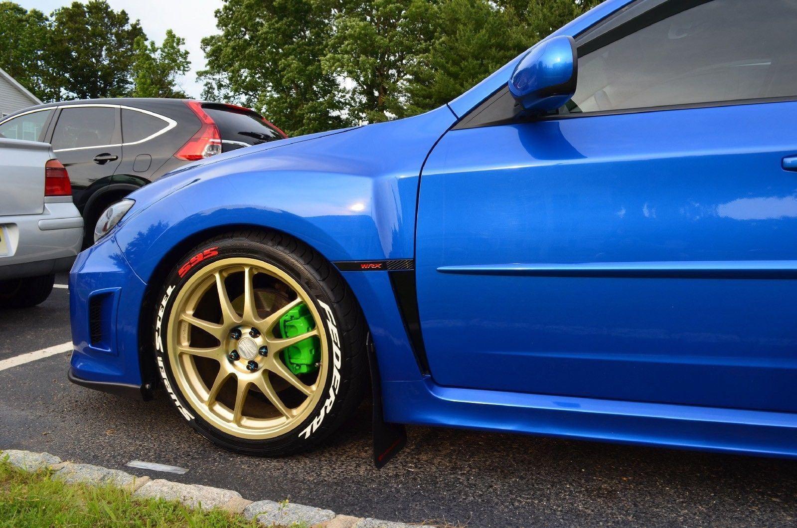 Fender Vent Overlays - 2011-2014 Subaru WRX / STI StickerFab
