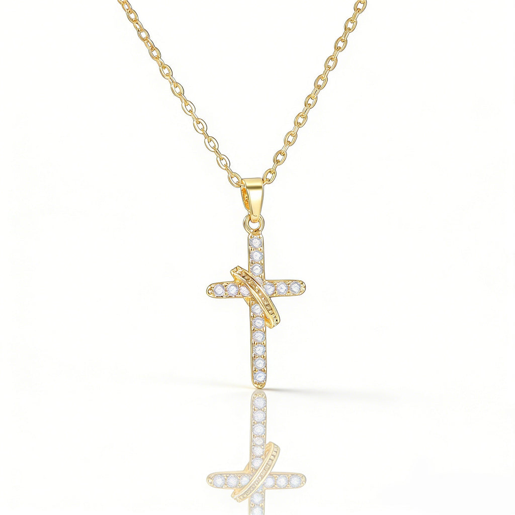 Simple Cross Pendant Necklace For Women Vera Lux