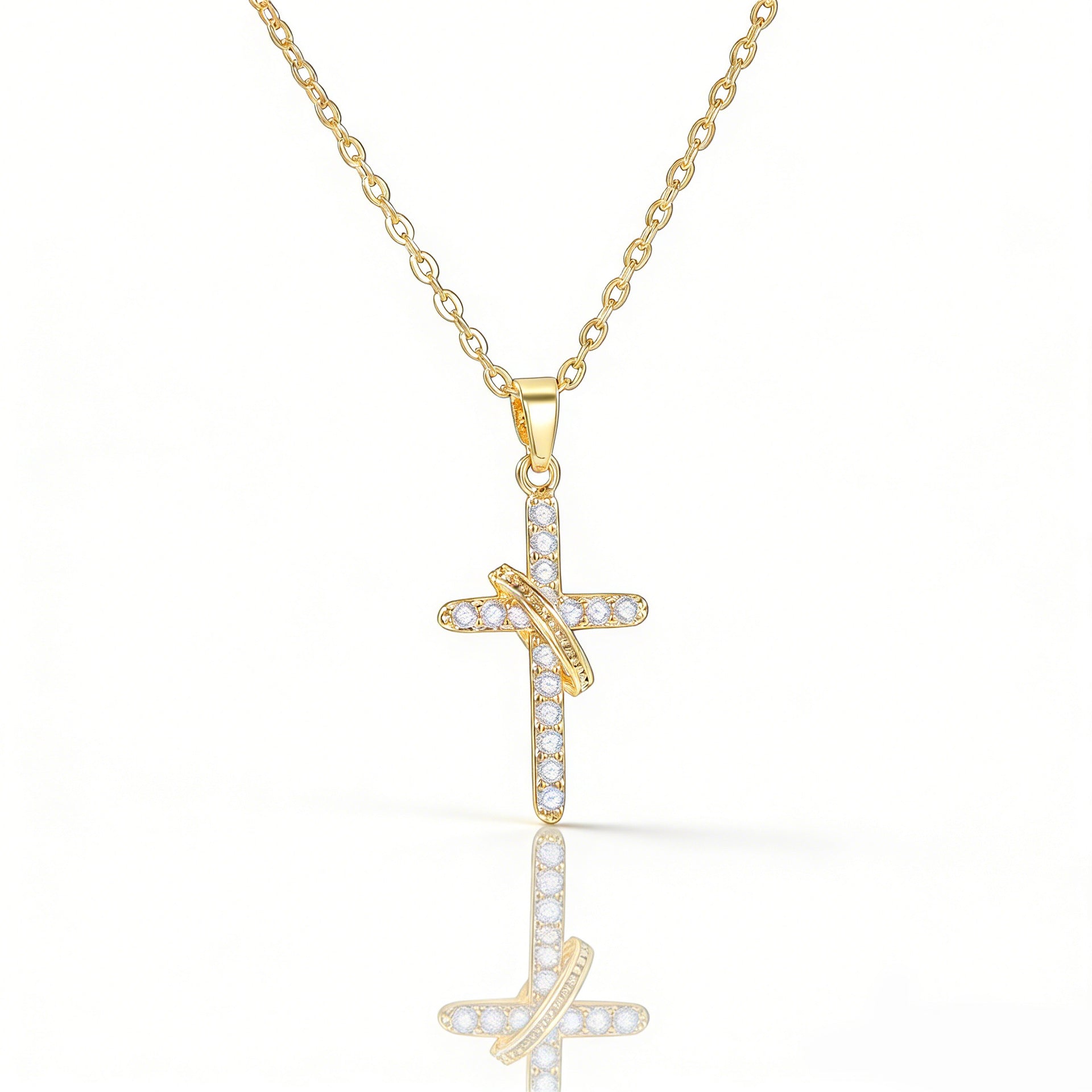 Simple Cross Pendant Necklace For Women Vera Lux