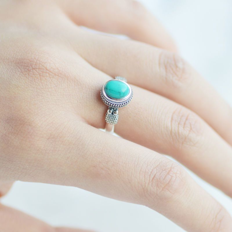 New Arrival S925 Silver-Plated Handmade Ring Vintage Style Vera Lux
