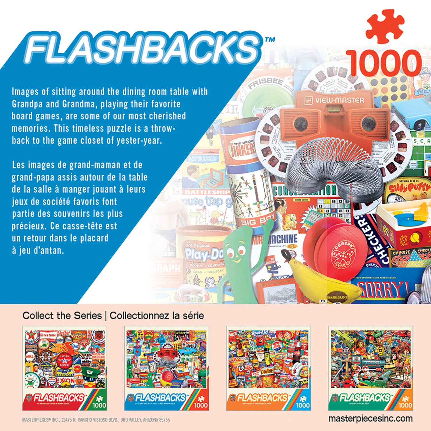 Flashbacks - Let the Good Times Roll 1000 Piece Puzzle by MasterPieces The Puzzle Center