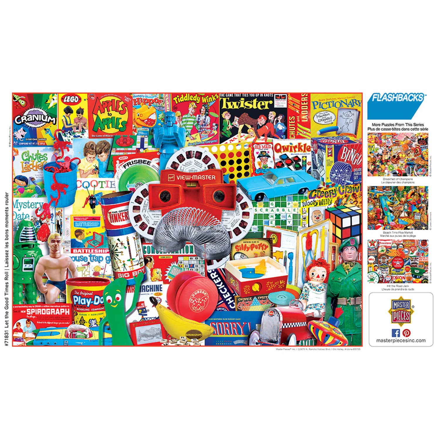 Flashbacks - Let the Good Times Roll 1000 Piece Puzzle by MasterPieces The Puzzle Center