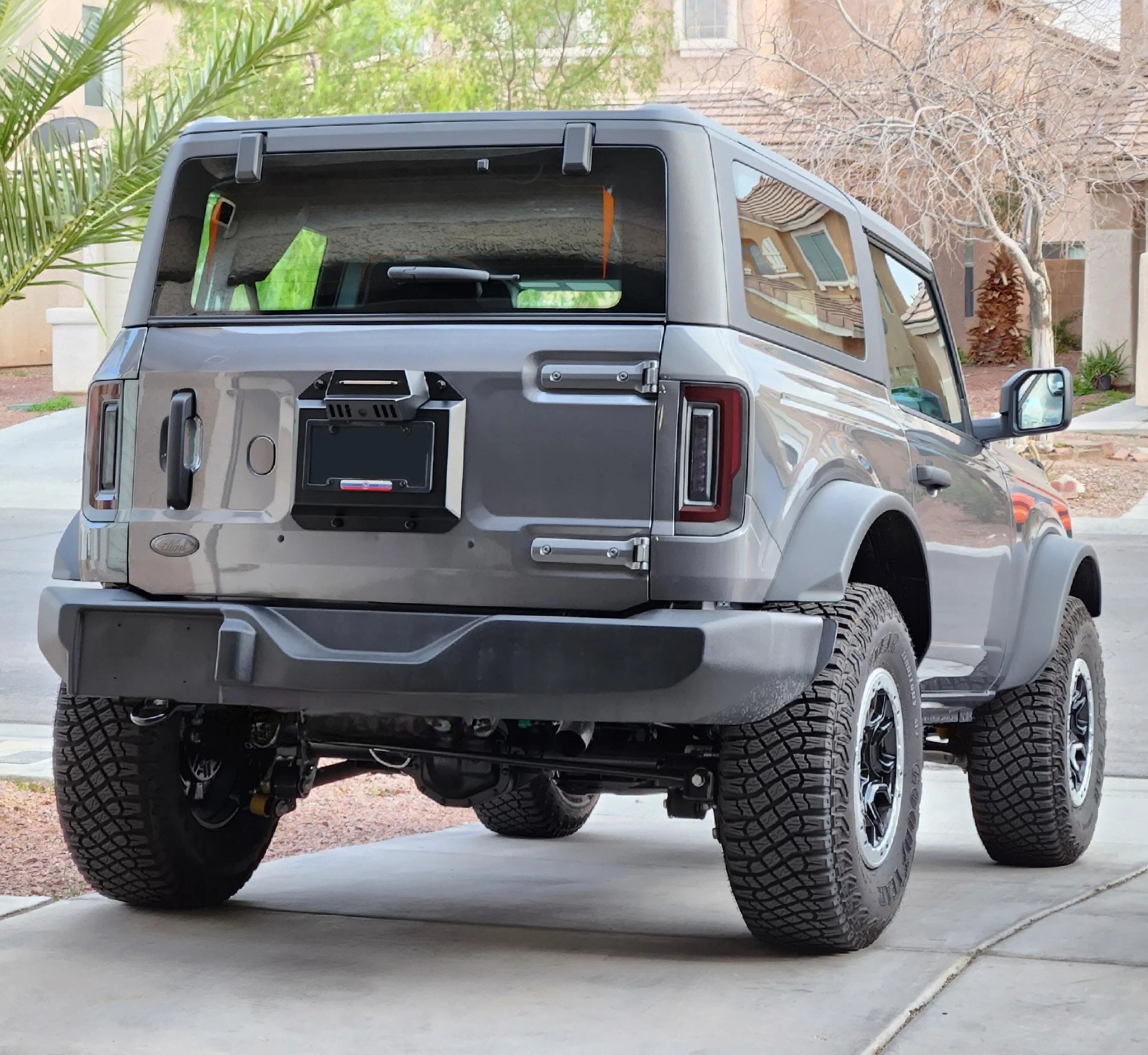 Flush Mount Tail Light Overlays - 2021+ Bronco (w/ Oracle Tails) StickerFab
