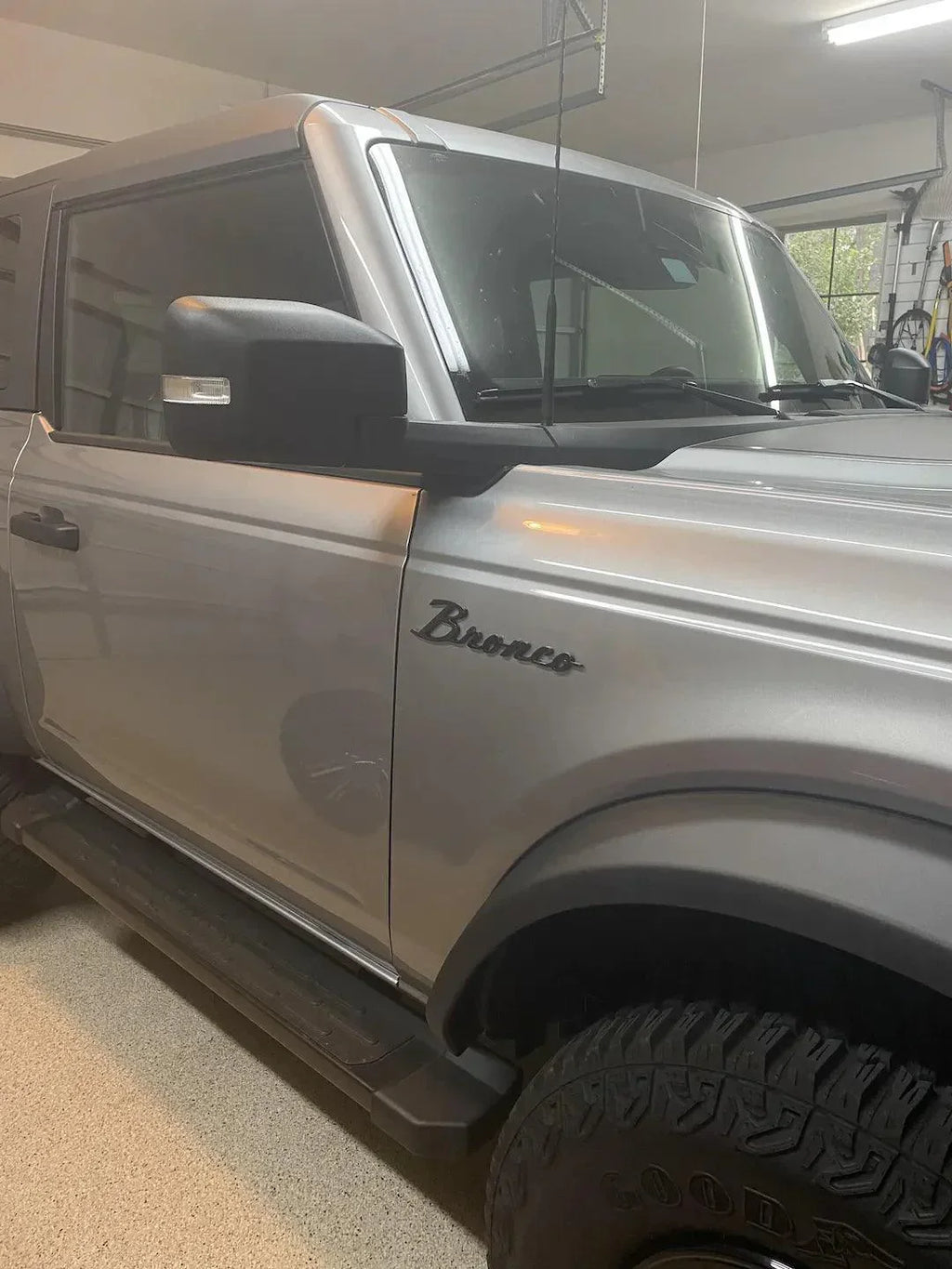 Ford Bronco Cursive Script Metal Emblem Templates - 2021+ Bronco StickerFab