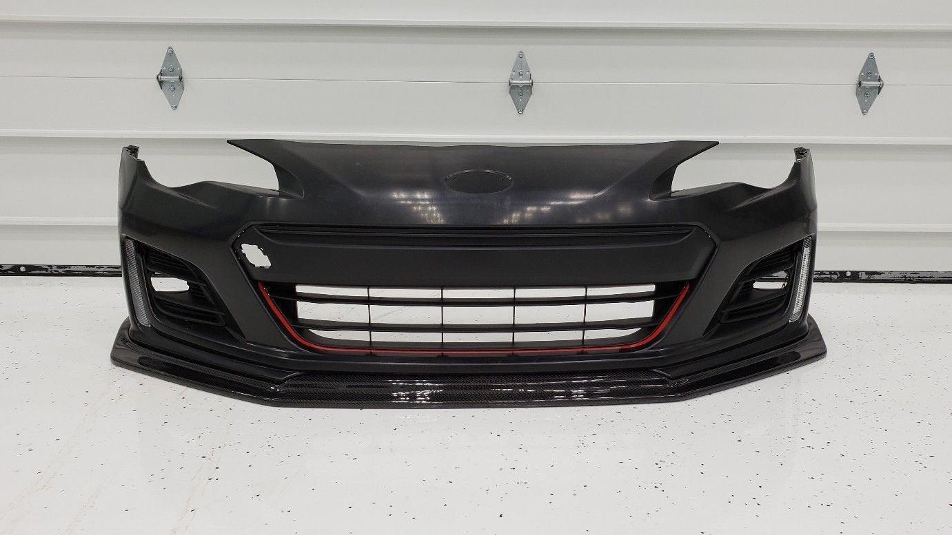Front Bumper STI TS Style Pinstripe - 2013-2021 BRZ StickerFab