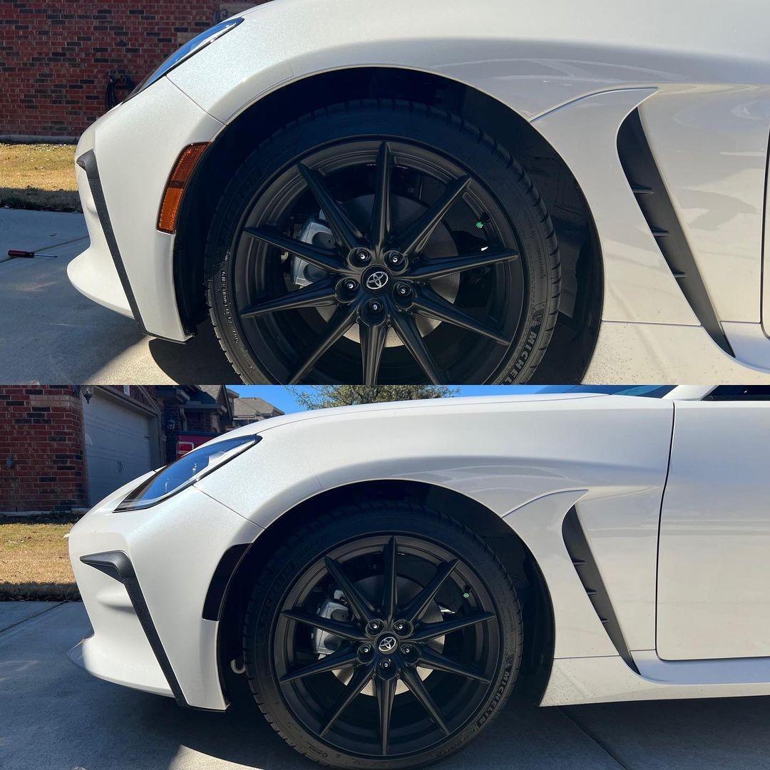 Front OEM Sidemarker Overlays - 2022+ BRZ / GR86 StickerFab