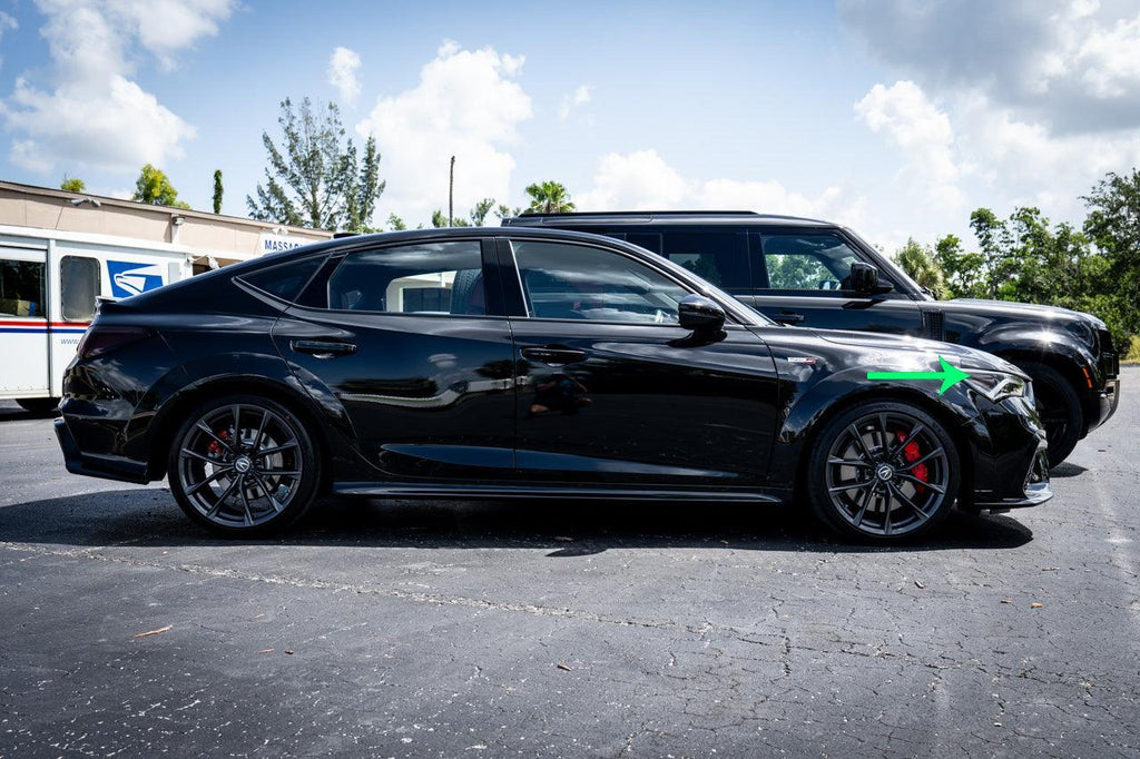 Front Sidemarker Black Out Overlays - 2023+ Integra StickerFab