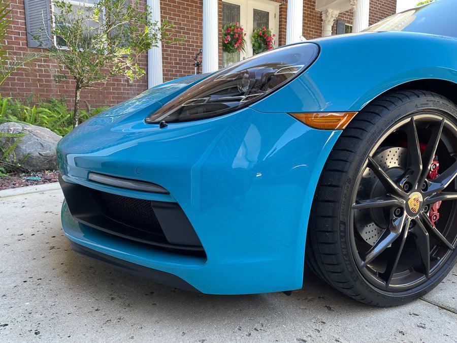 Front Sidemarker Overlays - 12-18 911 (991) / 16-25 Boxster & Cayman (718) StickerFab