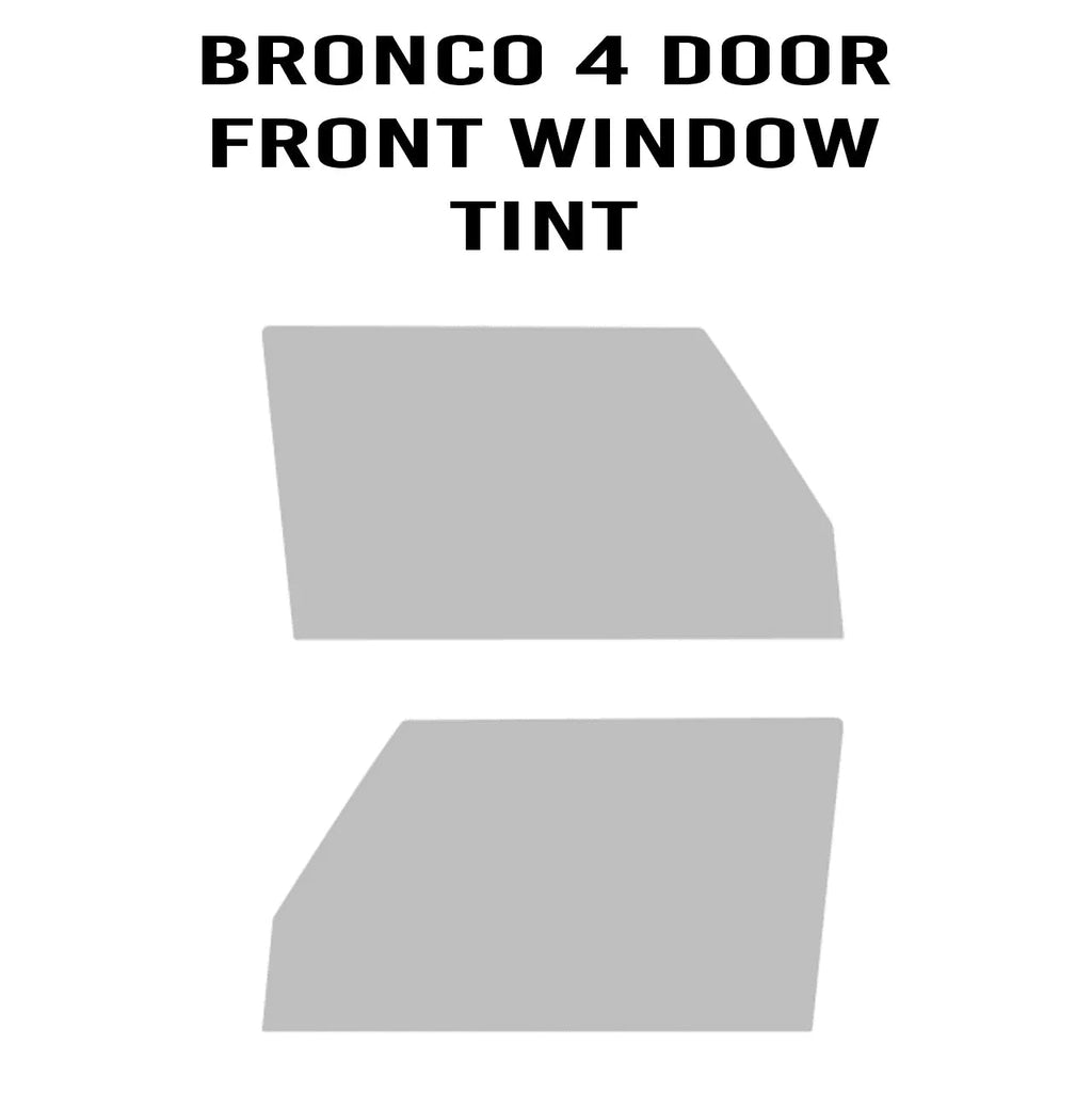Easy DIY Window Tint Kit - 2021+ Bronco StickerFab