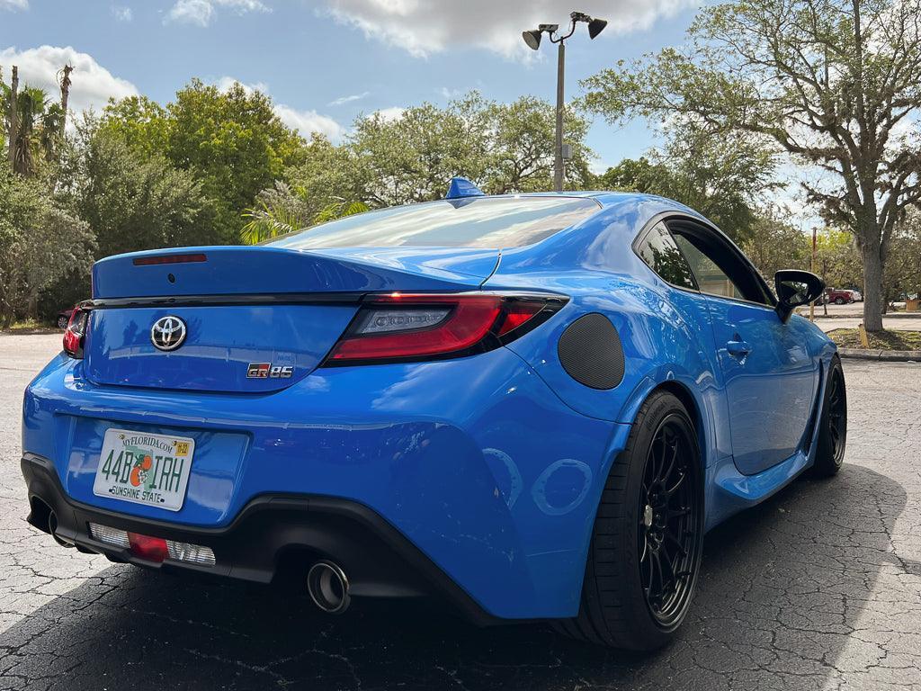 Fuel Door 3D Carbon Overlay - 2022 BRZ / GR86 StickerFab