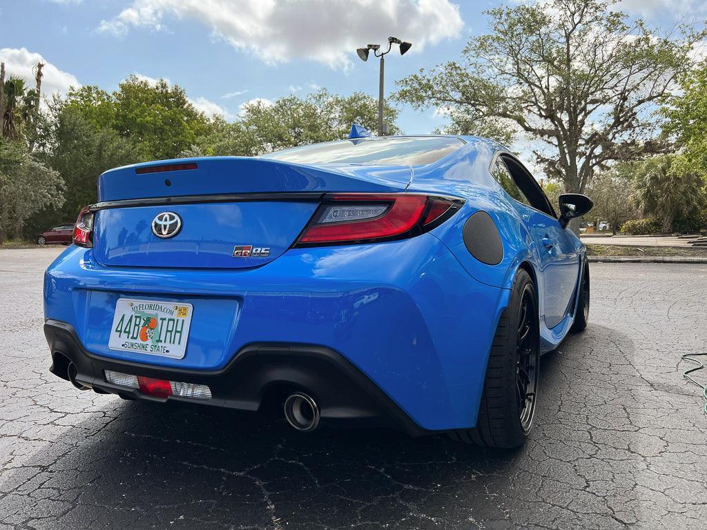 Fuel Door 3D Carbon Overlay - 2022 BRZ / GR86 StickerFab
