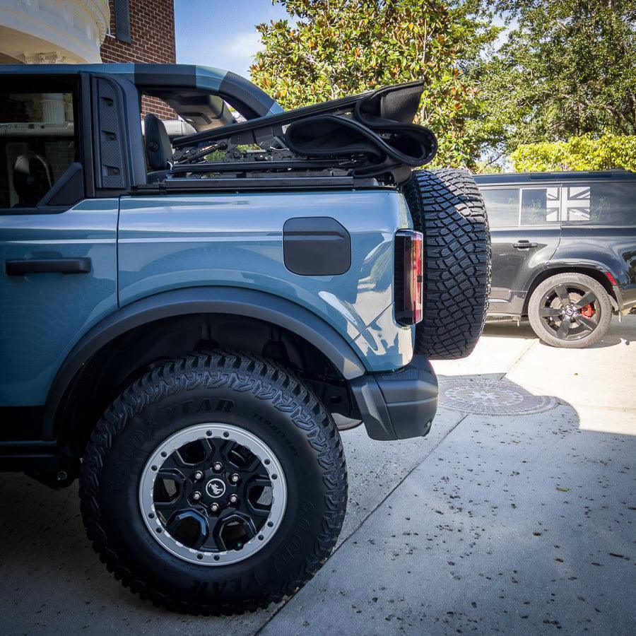 Fuel Door Overlay - 2021+ Bronco StickerFab