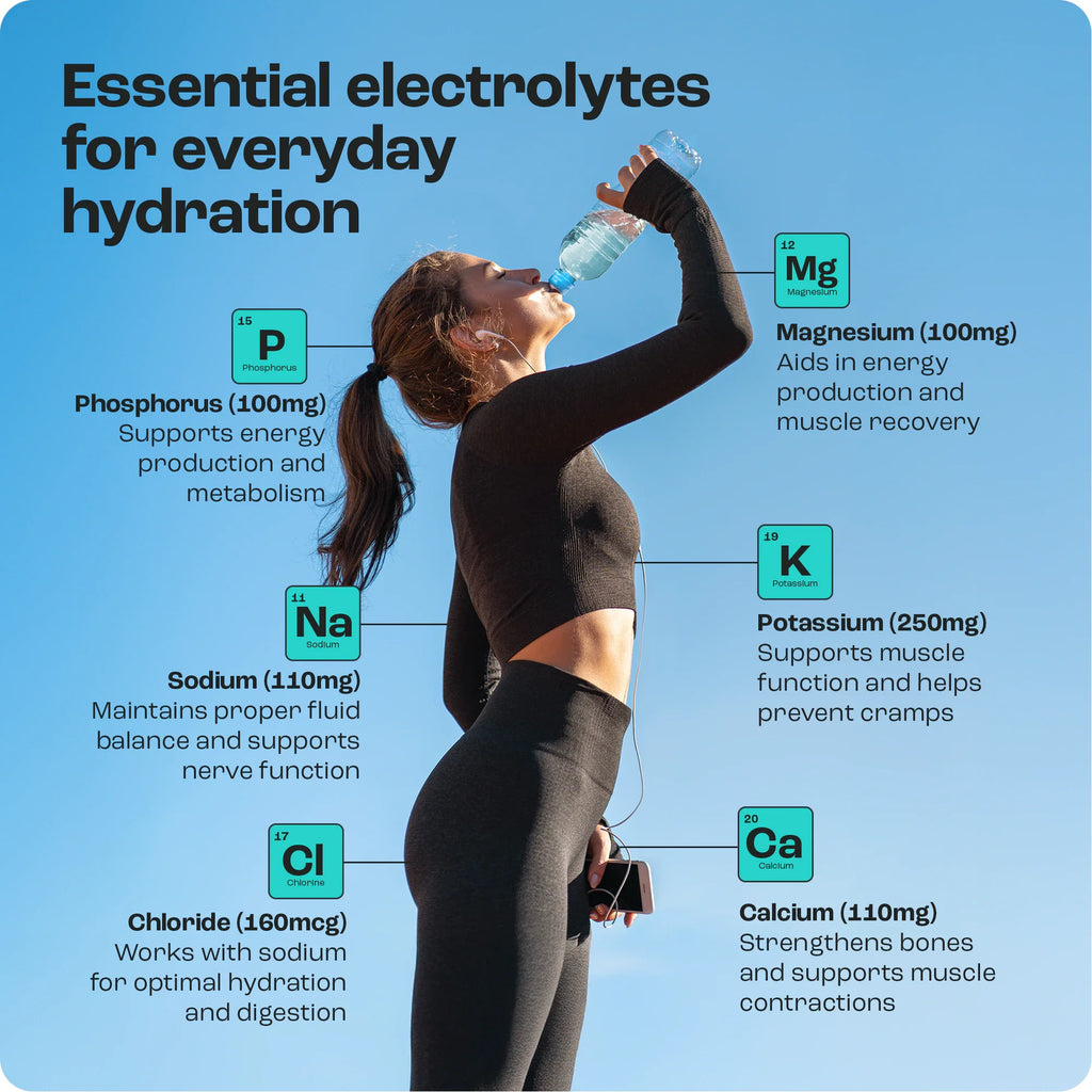 Electrolyte Recovery Plus Powder (Sugar-Free) Key Nutrients