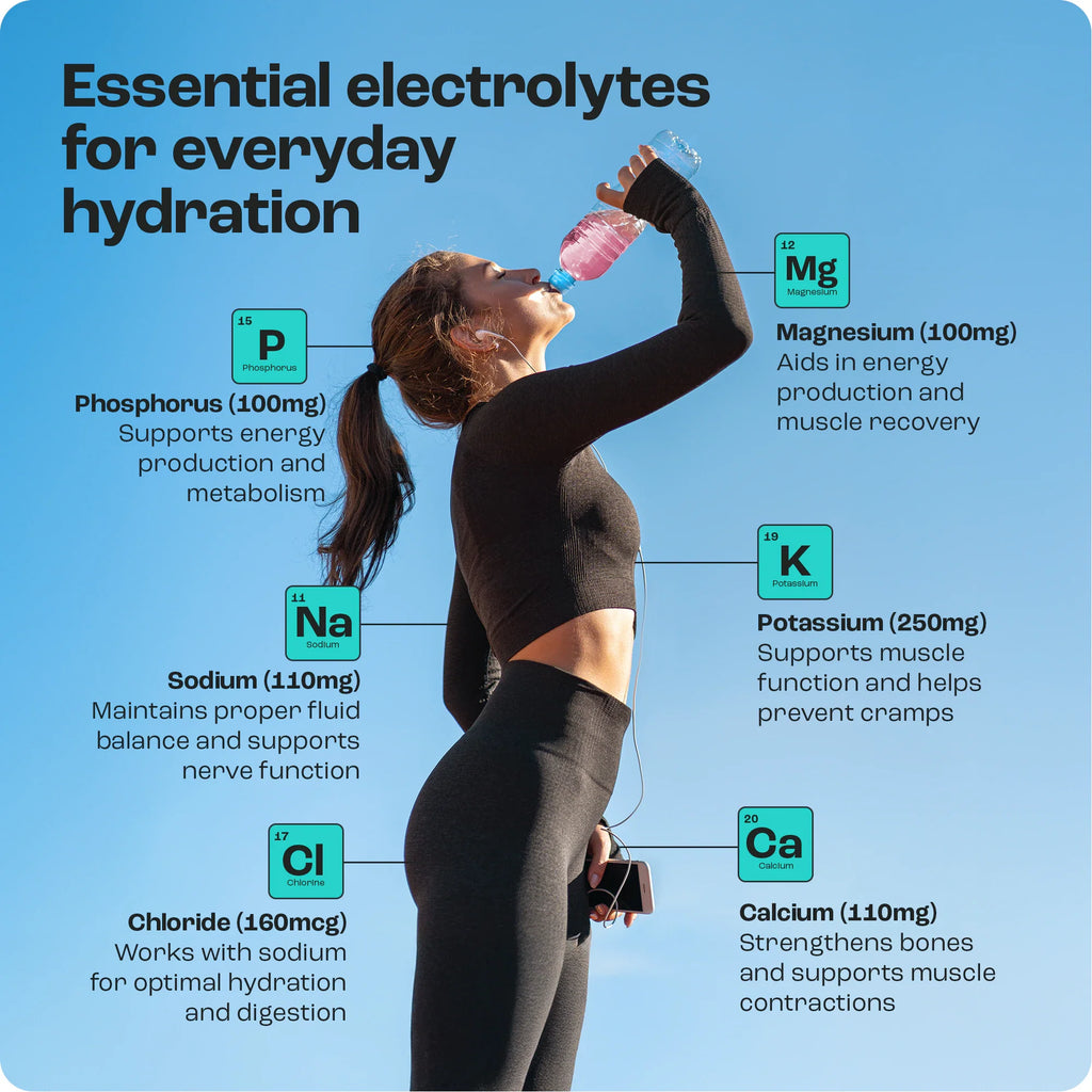 Electrolyte Recovery Plus Powder (Sugar-Free) Key Nutrients