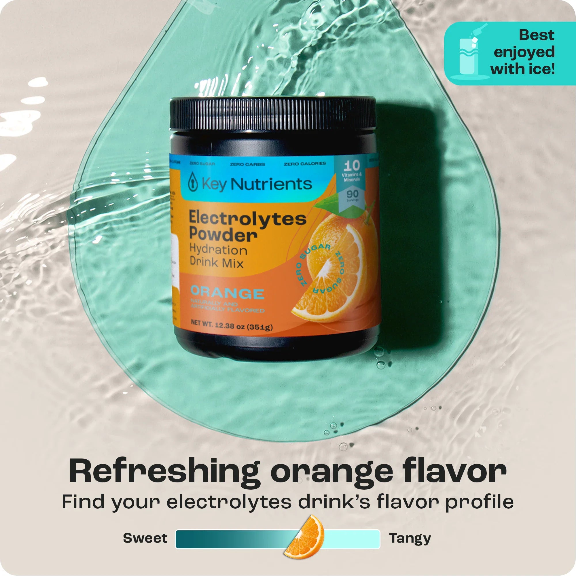 Electrolyte Recovery Plus Powder (Sugar-Free) Key Nutrients