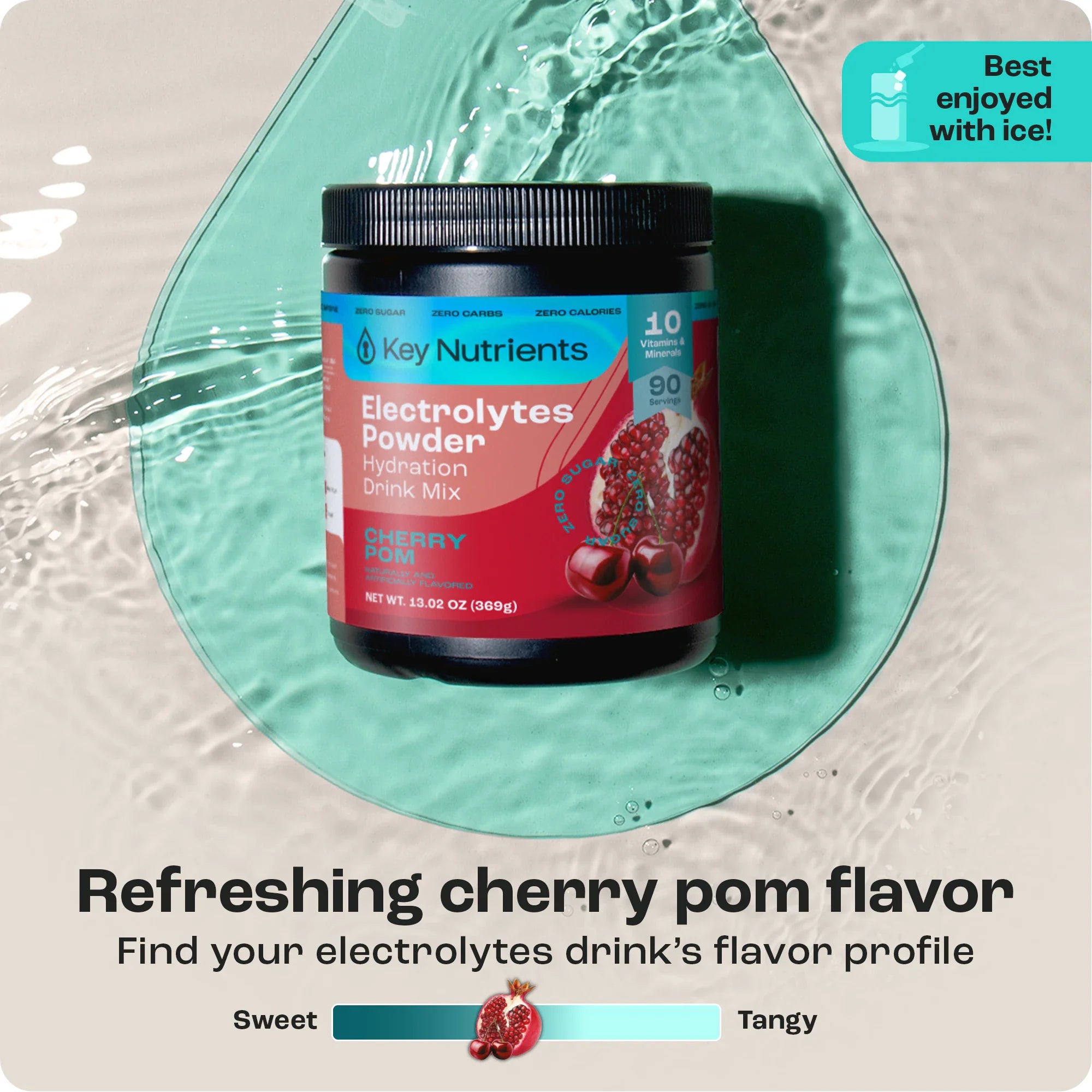 Electrolyte Recovery Plus Powder (Sugar-Free) Key Nutrients