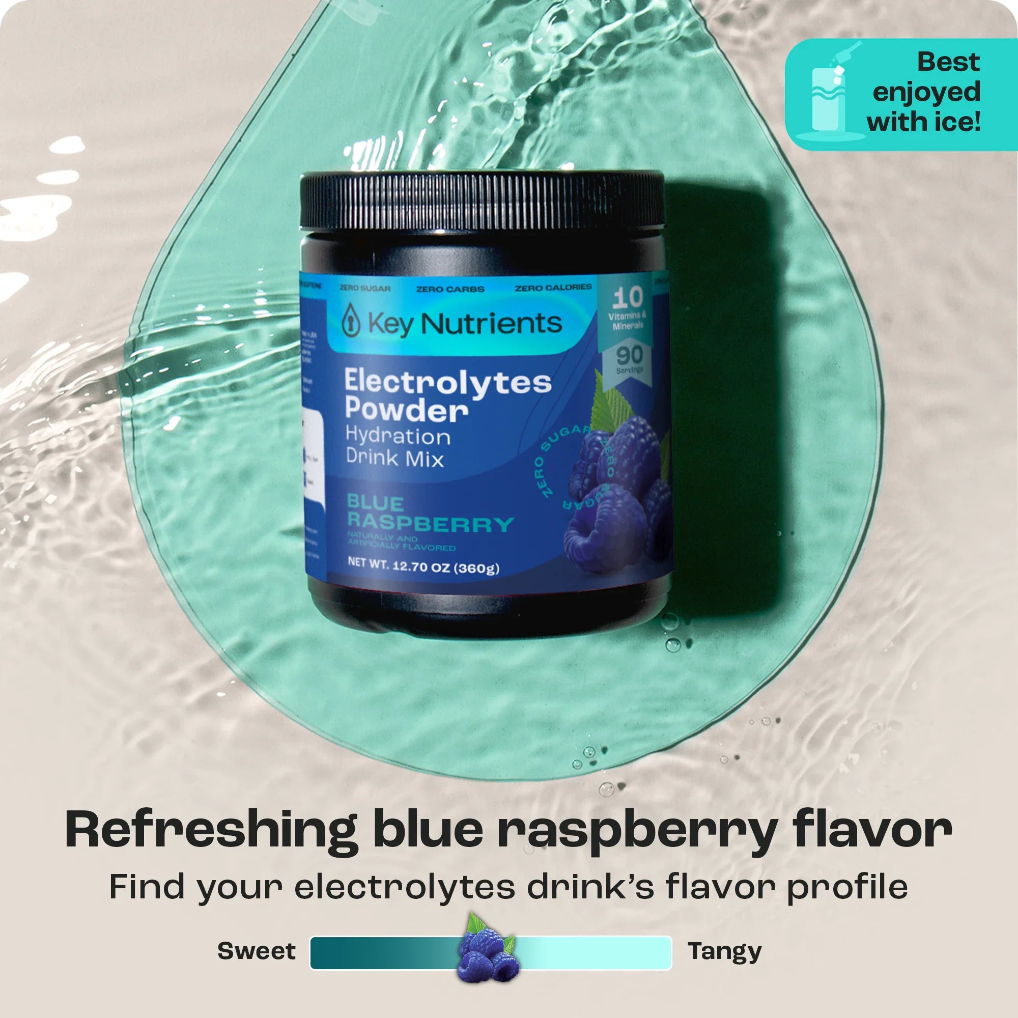 Electrolyte Recovery Plus Powder (Sugar-Free) Key Nutrients