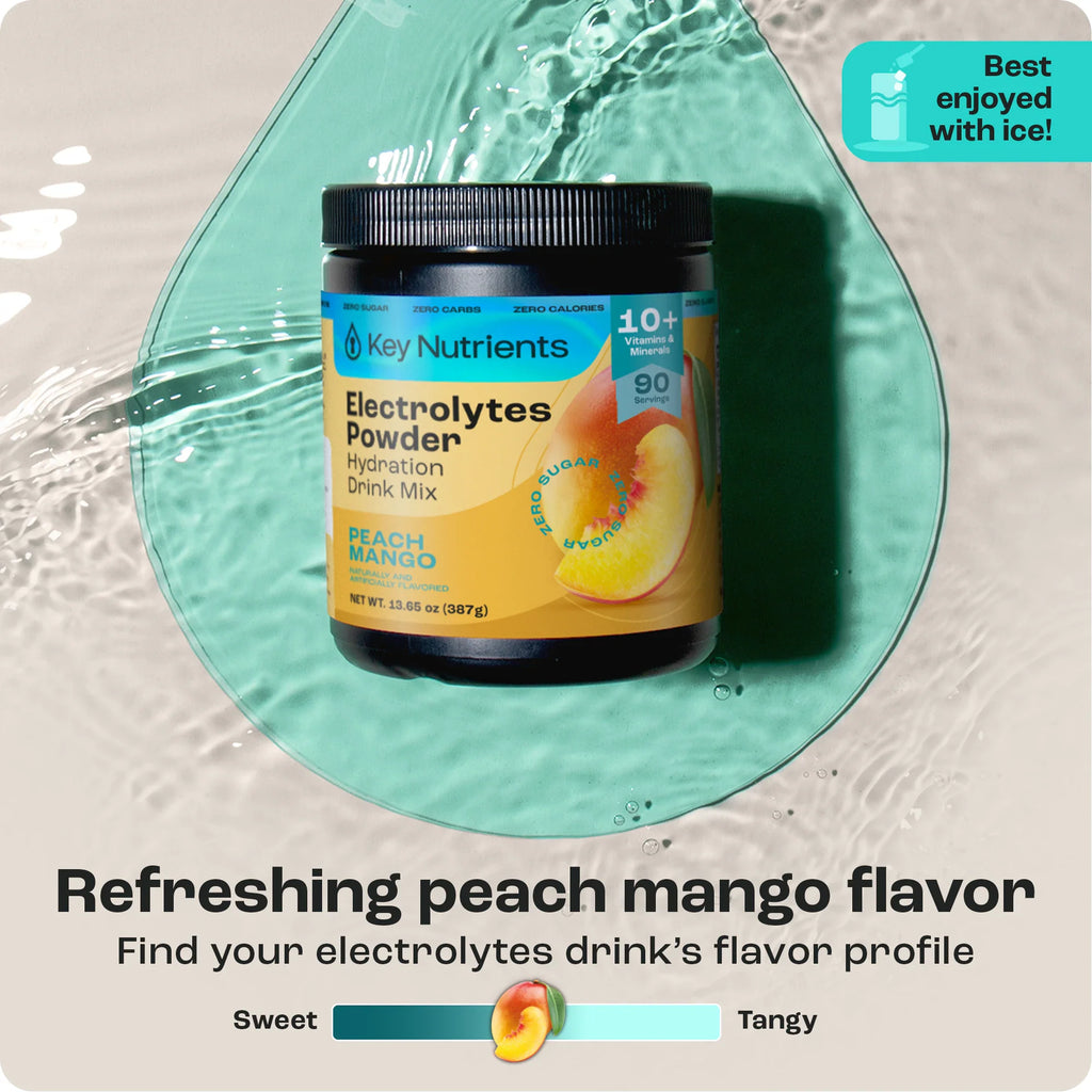 Electrolyte Recovery Plus Powder (Sugar-Free) Key Nutrients