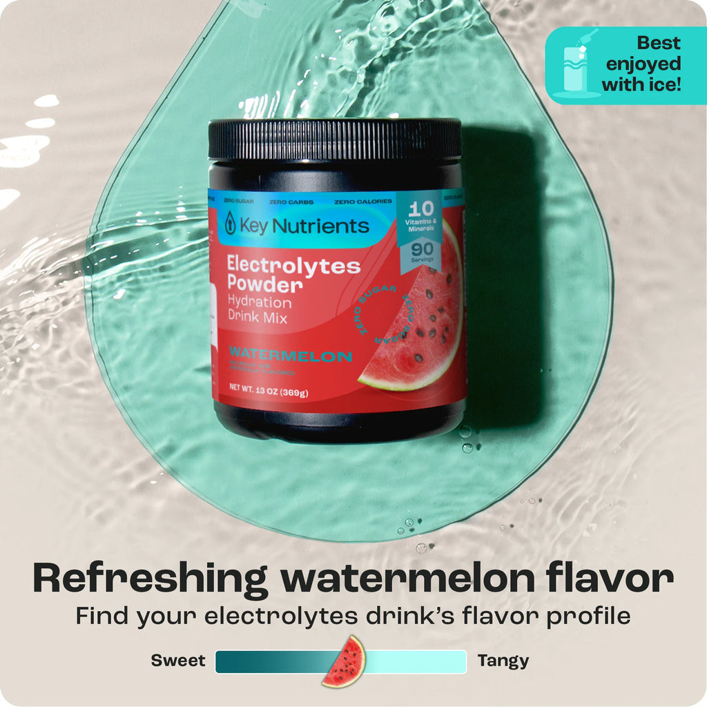 Electrolyte Recovery Plus Powder (Sugar-Free) Key Nutrients