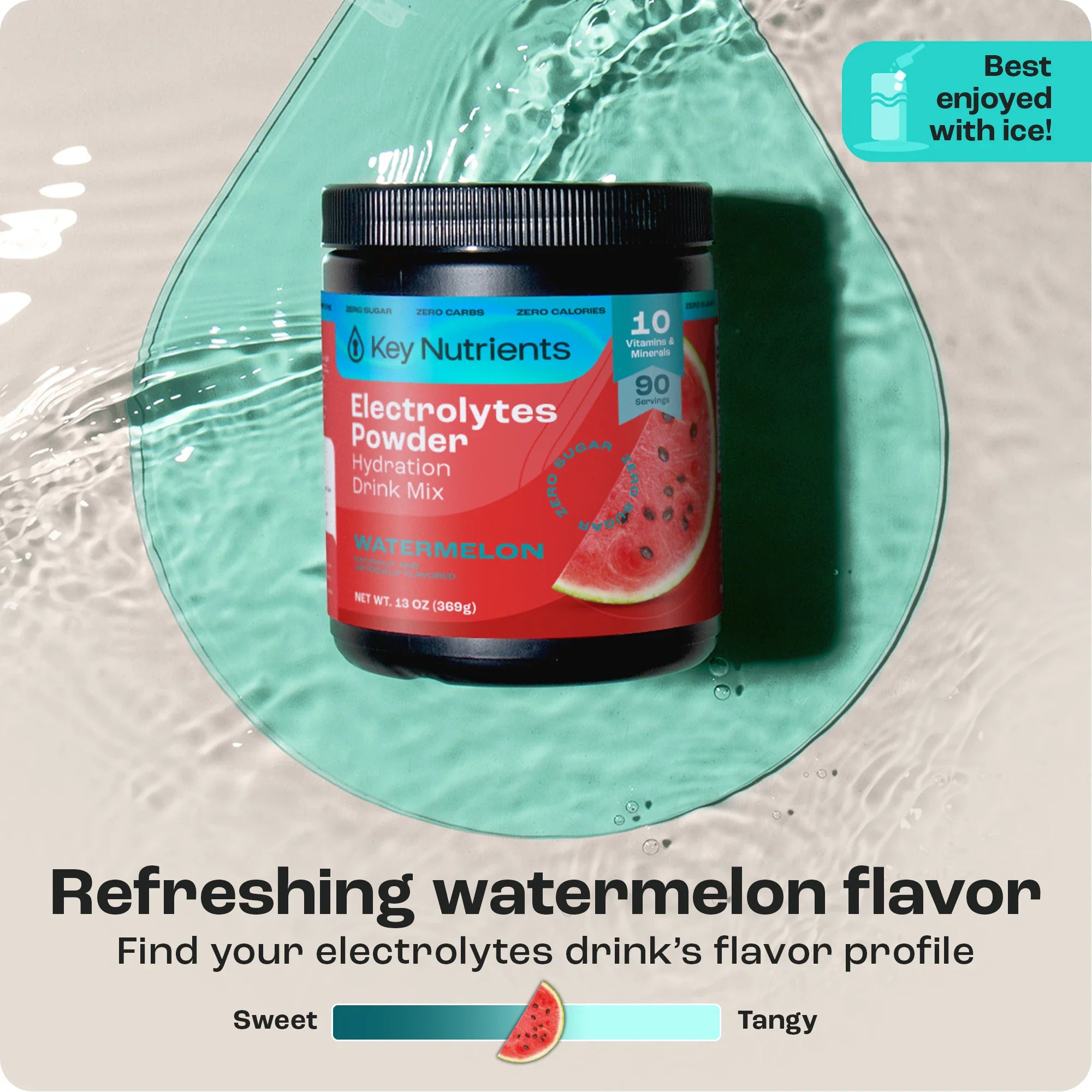 Electrolyte Recovery Plus Powder (Sugar-Free) Key Nutrients