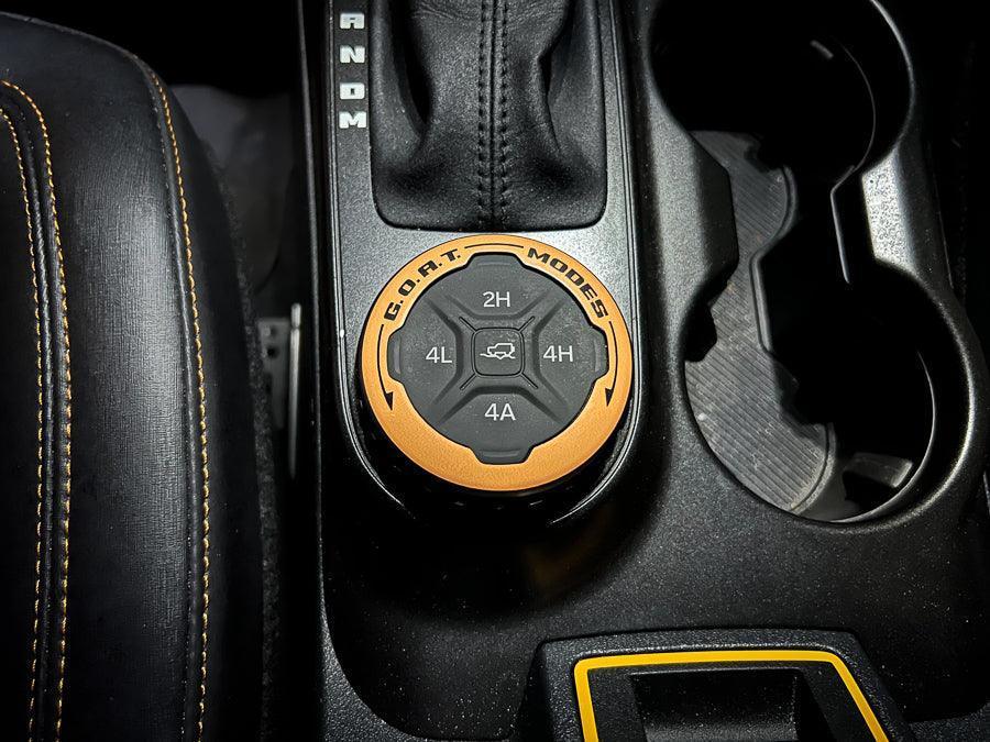 GOAT Mode Dial Ring Overlay V1 - 2021+ Bronco StickerFab