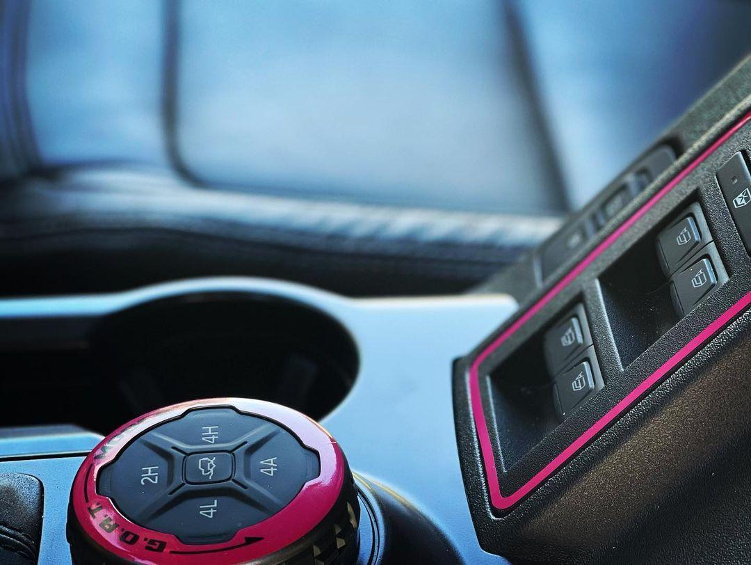 GOAT Mode Dial Ring Overlay V1 - 2021+ Bronco StickerFab