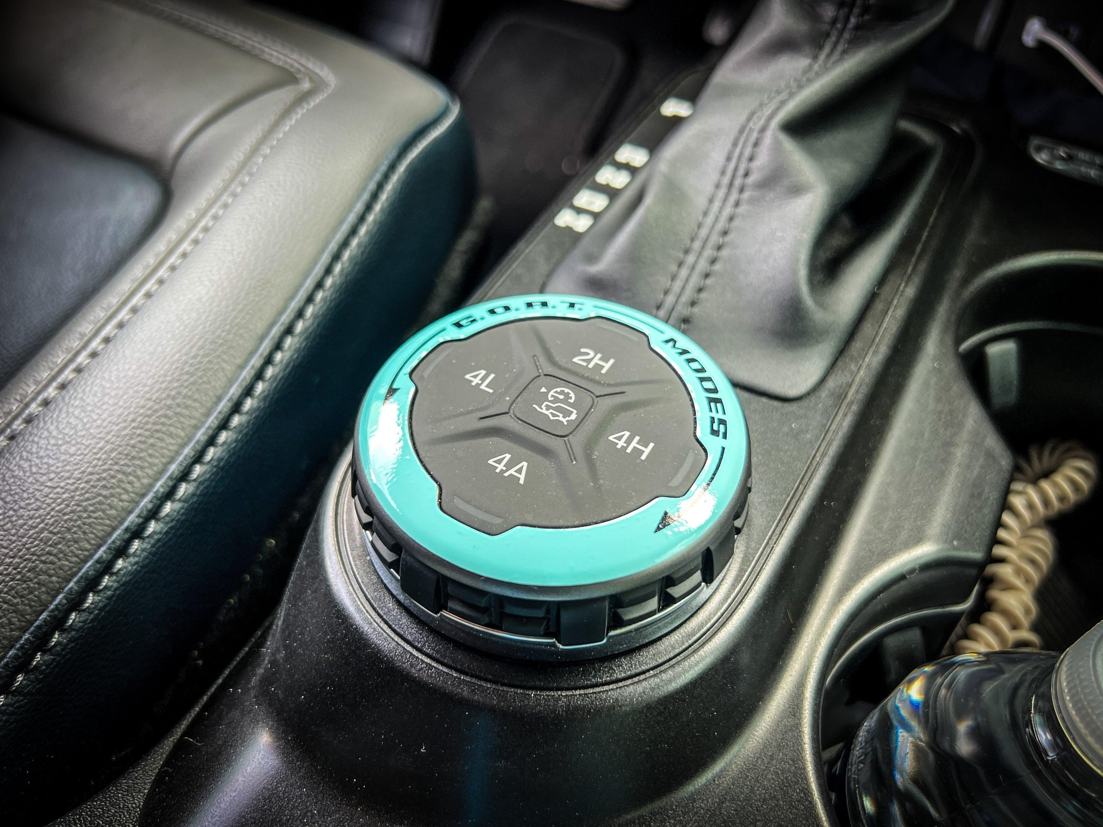 GOAT Mode Dial Ring Overlay V1 - 2021+ Bronco StickerFab