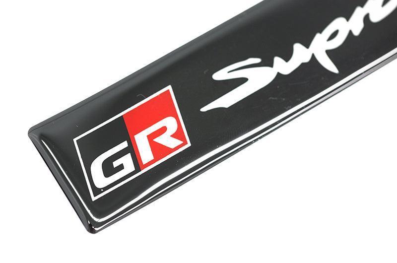GR Supra Emblem Inserts for Weathertech Floor Mats (Single) - 2020+ Supra StickerFab