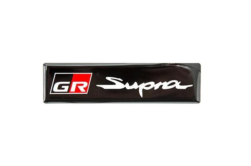 GR Supra Emblem Inserts for Weathertech Floor Mats (Single) - 2020+ Supra StickerFab