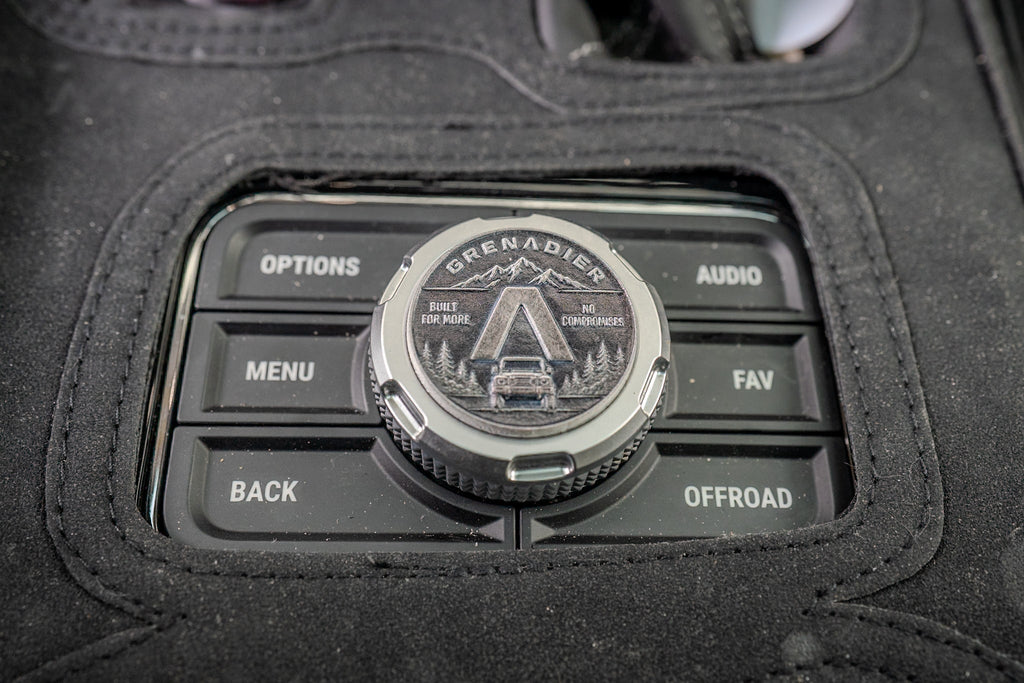 Center Console Acrylic Medallion - 2024+ Grenadier / Quartermaster StickerFab