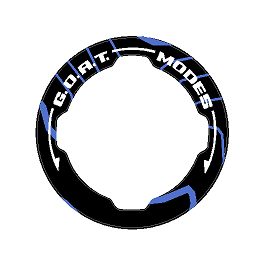 Topo GOAT Mode Overlays (Printed Series) - 2021+ Bronco StickerFab