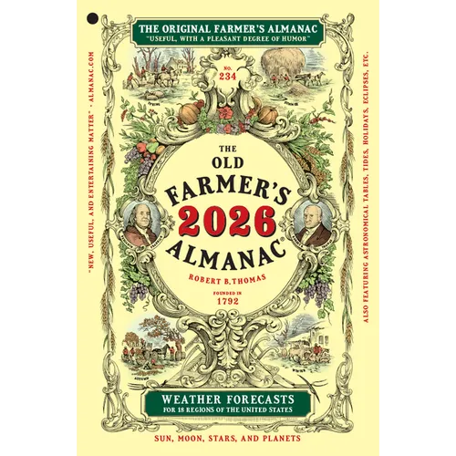 The 2026 Old Farmer's Almanac - Paperback Books by splitShops