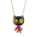 Vampire Kitten Necklace by Laliblue – Retro Statement Necklace Vintage Inspired Quirks!
