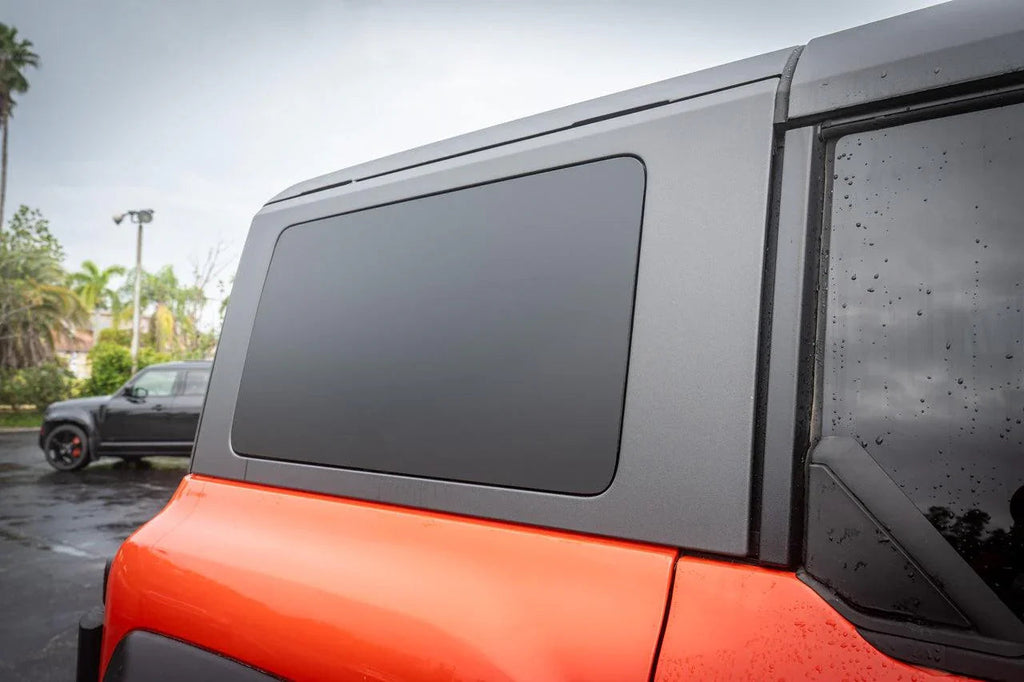 Hardtop Side Window Blackout Overlays - 2021+ Bronco 4 Door StickerFab