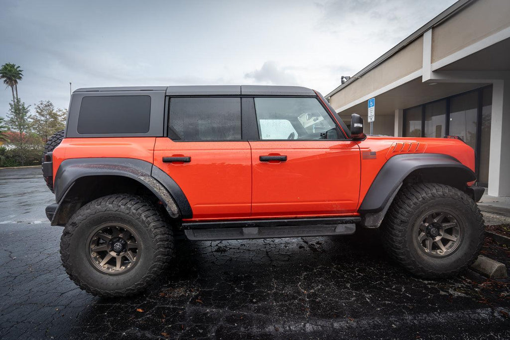 Hardtop Side Window Blackout Overlays - 2021+ Bronco 4 Door StickerFab