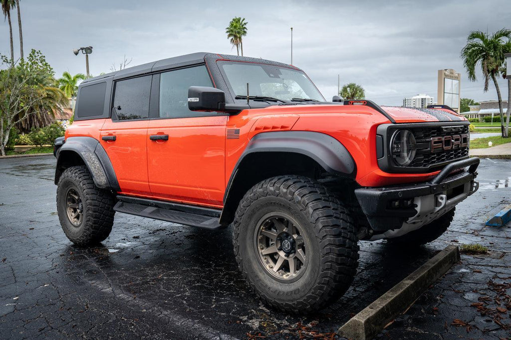 Hardtop Side Window Blackout Overlays - 2021+ Bronco 4 Door StickerFab