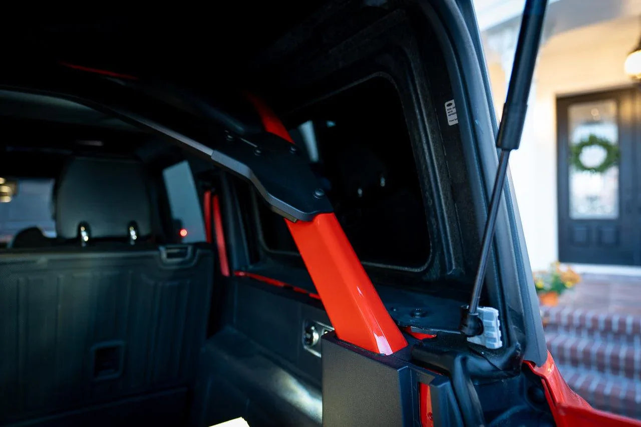 Hardtop Side Window Blackout Overlays - 2021+ Bronco 4 Door StickerFab